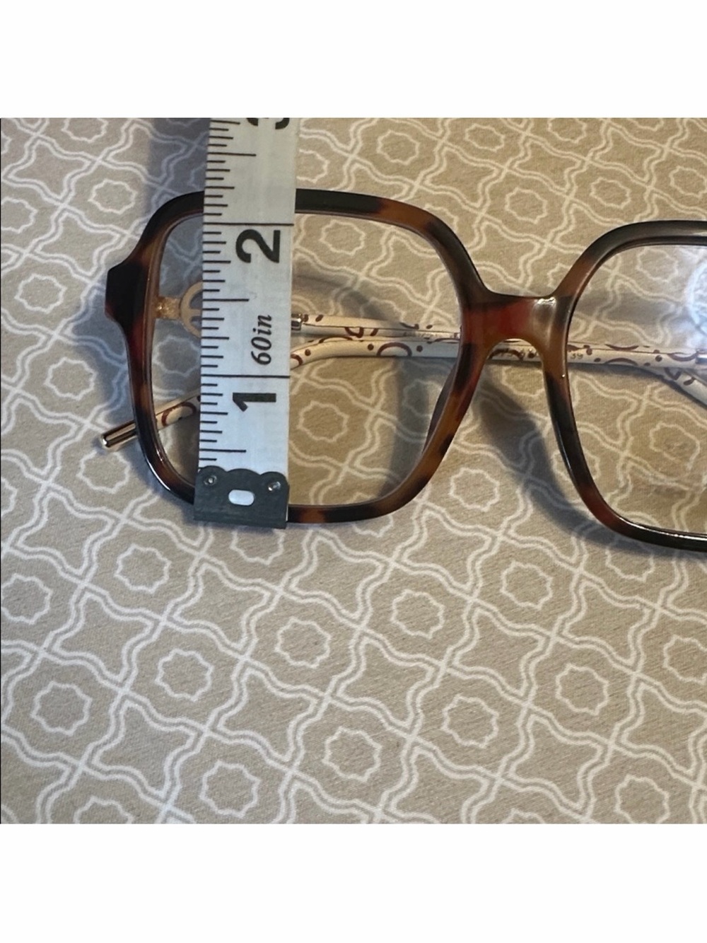 Gucci design Women’s Oversized Tortoiseshell Frame Sunglasses - Picture 8 of 11
